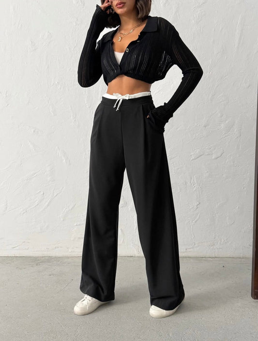 Wide-leg pants